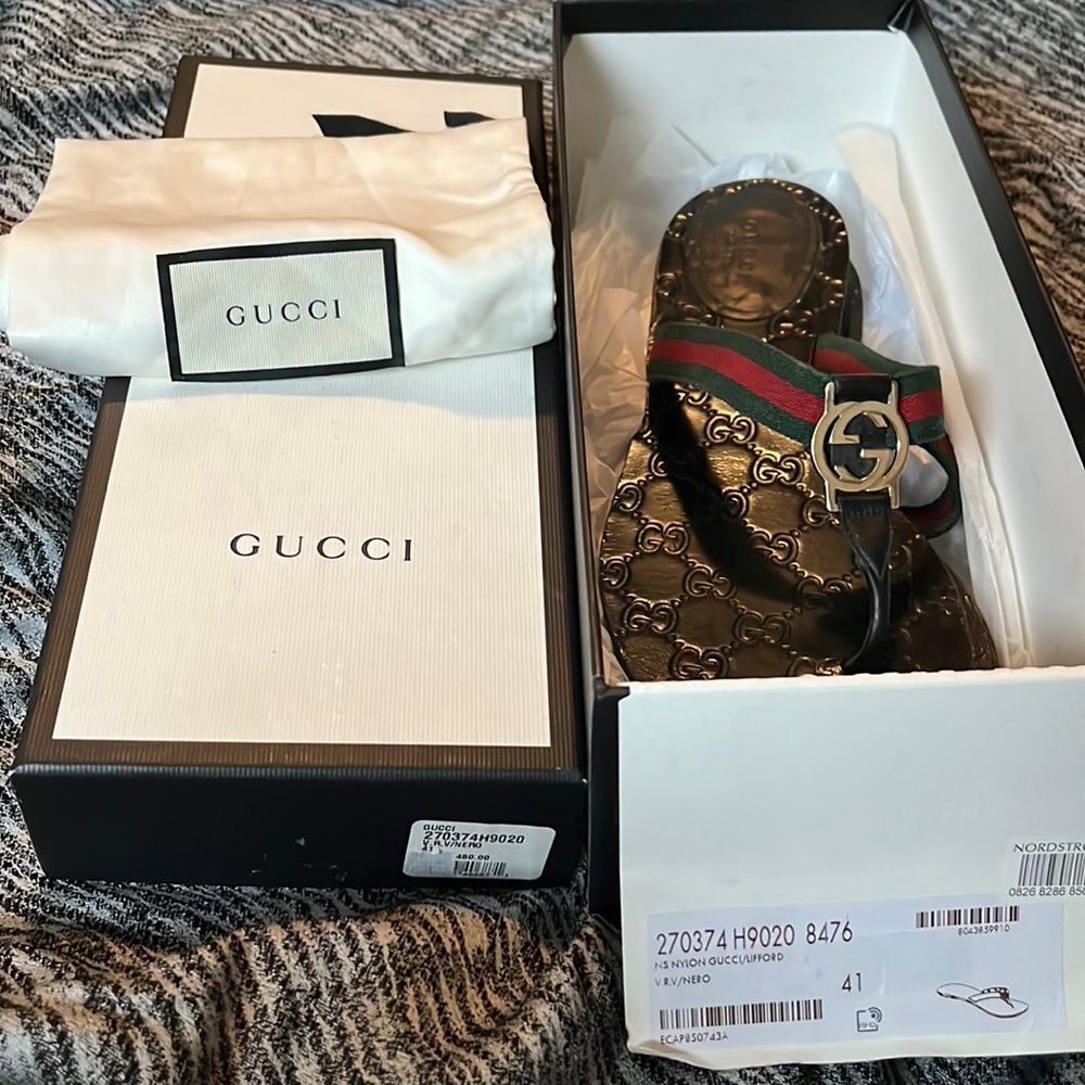 Authentic Gucci sandals